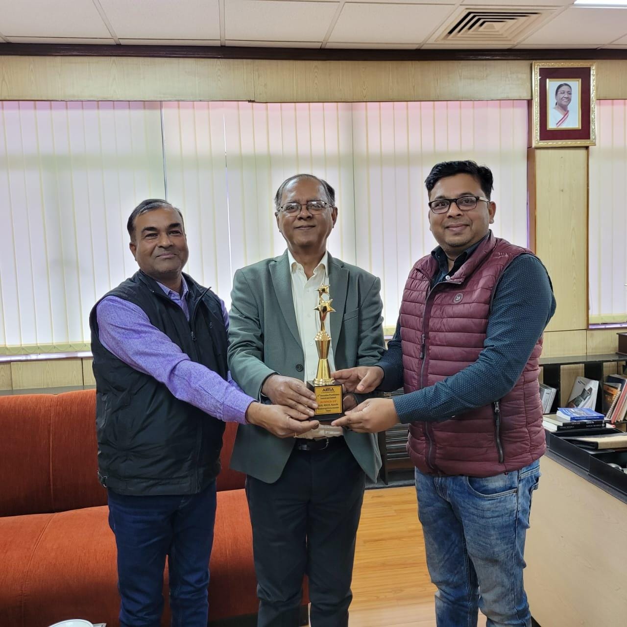 RDCIS-SAIL Engineers won the AIMA’s trophy