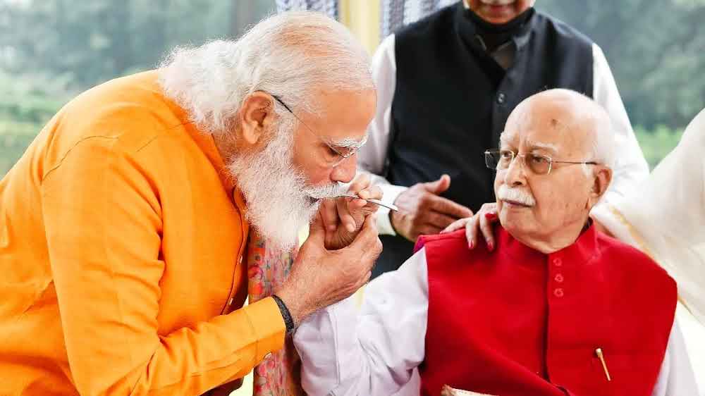 L.K Advani: Well deserved, poignant acknowledgment of a 'National hero life's