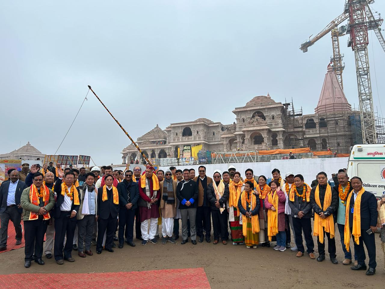 Arunachal Pradesh Delegation Overwhelmed by Ram Lalla's 'Darshan' in Ayodhya