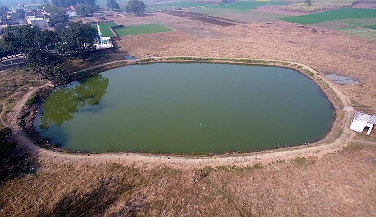Initiative in Basti: Development of 1,085 Banana tree + Fish Ponds