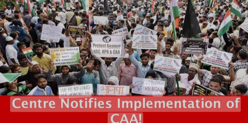 Implementation of CAA in India!