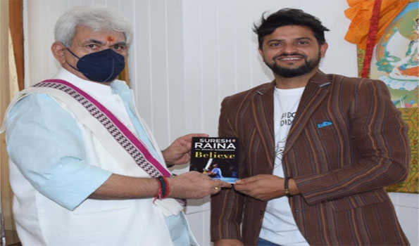 Suresh Raina calls on Lt Governor
