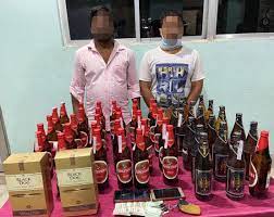 Two arrested with English liquor worth Rs 1 lakh in Latehar