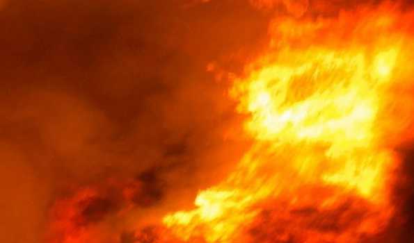 Fire breaks out at a house in Delhi's Budh Vihar, 3 injured