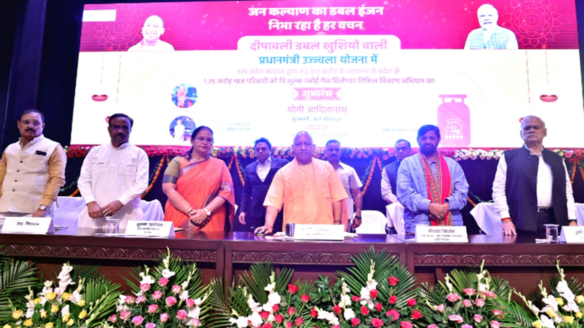 Free LPG cylinder refill distribution campaign started