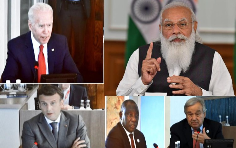Modi calls for global unity to prevent future pandemic.
