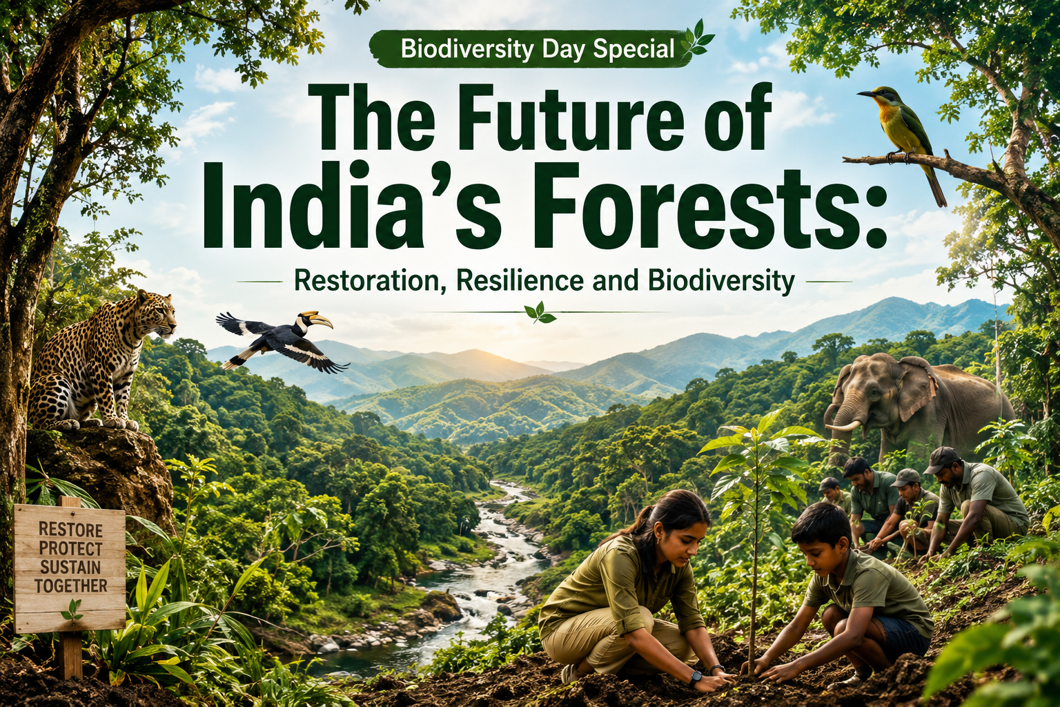 Biodiversity Day Special
The Future of India’s Forests: Restoration, Resilience and Biodiversity