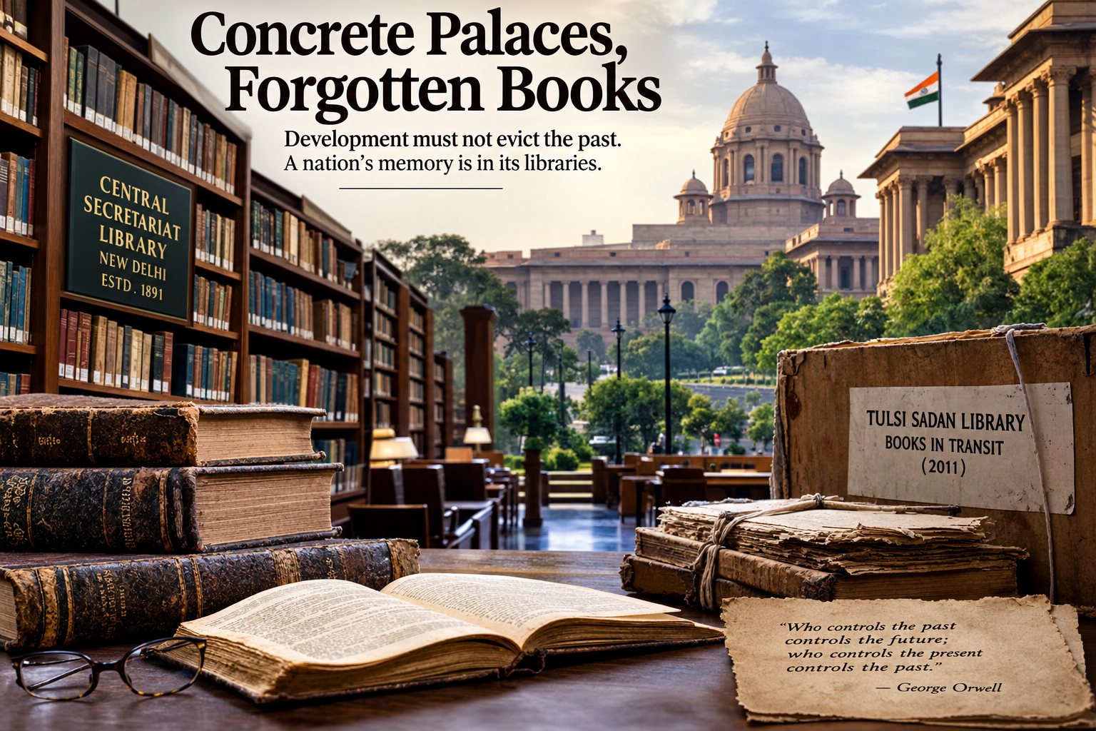 Concrete Palaces Built on Foundations of Books