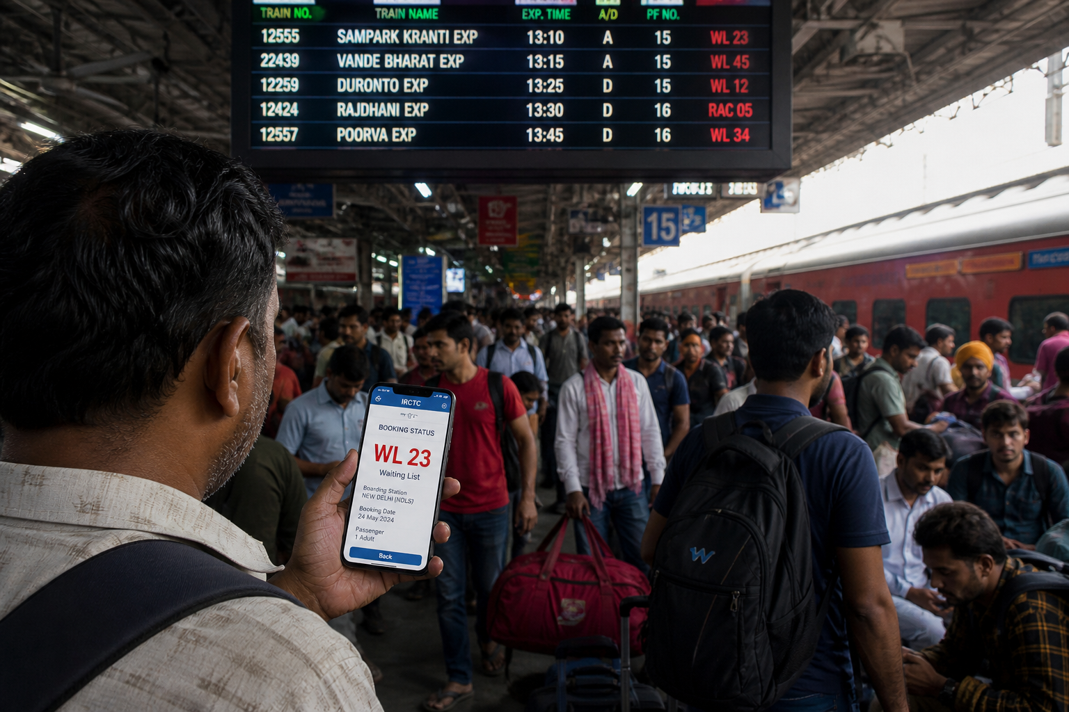 Digital Speed, Human Struggle: The Unequal Battle for a Train Ticket in India