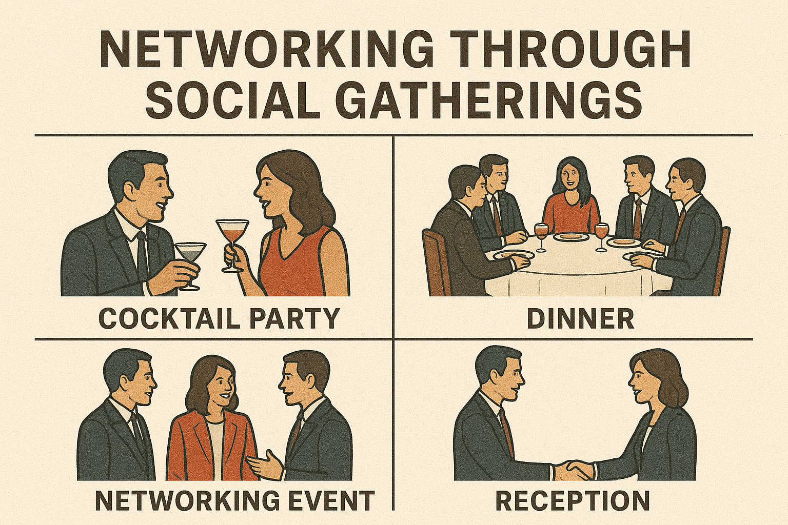Networking Through Social Gatherings